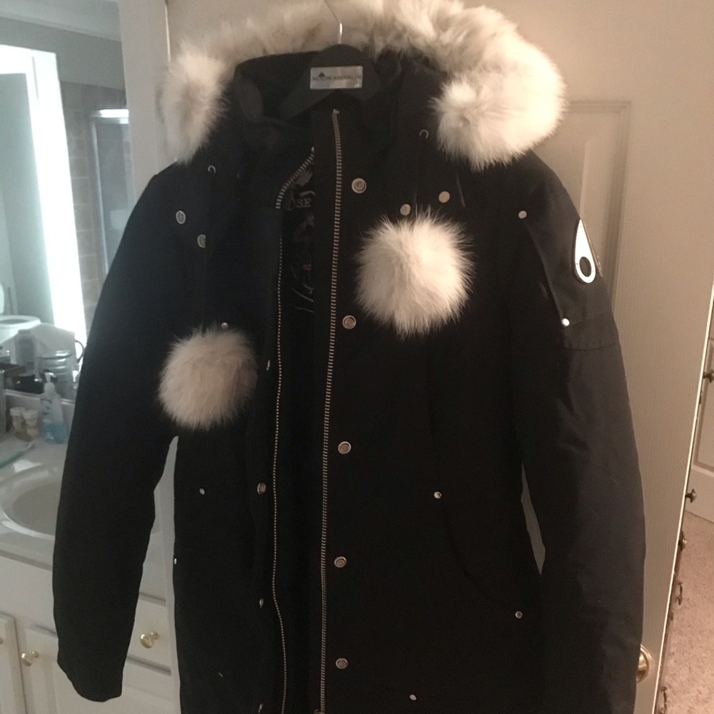 NWT Moose Knuckles Stirling Parka with Fox Fur